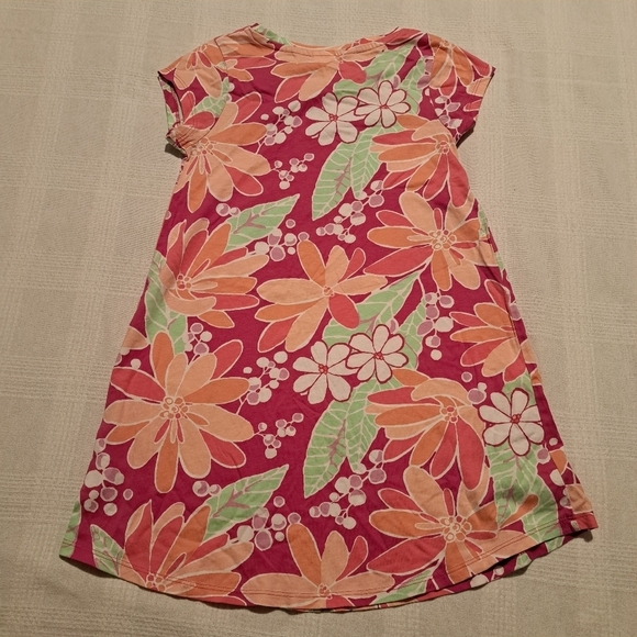 Gymboree girls size 5-6 short sleeved floral dress - Picture 2 of 4